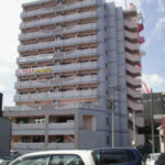 外観　12F建ての立派なマンションです。