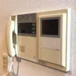 設備　モニター付きインターホン